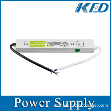 12V 36W Waterproof Power Adapter for LED Aluminum Case